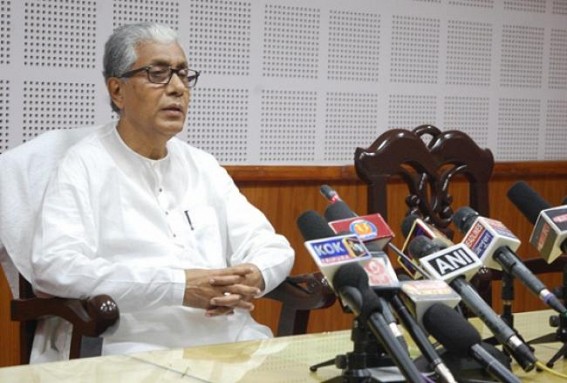 Tripura CM returns State, blames centre Tripura CM returns State, blames centre